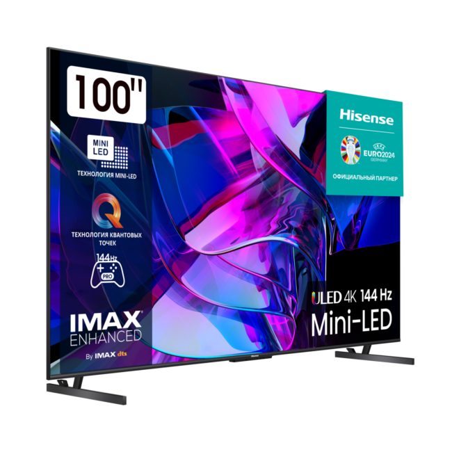 Телевизор ЖК 100'' Hisense Hisense 100U7KQ Телевизор ЖК 100'' Hisense Hisense 100U7KQ