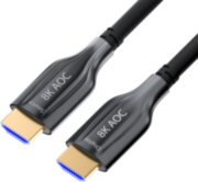 GCR Кабель 40m оптический HDMI 2.1 8K 60Hz, для подключения SmartTV, AppleTV, XBOX Series X, PS5, GCR-52436 Greenconnect HDMI (m) - HDMI (m) 40м