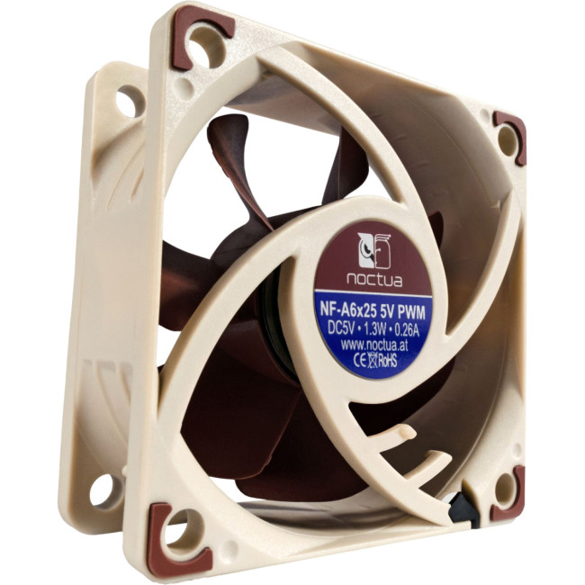 Кулер для корпуса Noctua NF-A6X25 5V PWM Кулер для корпуса Noctua NF-A6X25 5V PWM