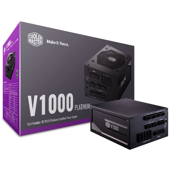 Блок питания 1000W Cooler Master V1000 Platinum Блок питания 1000W Cooler Master V1000 Platinum