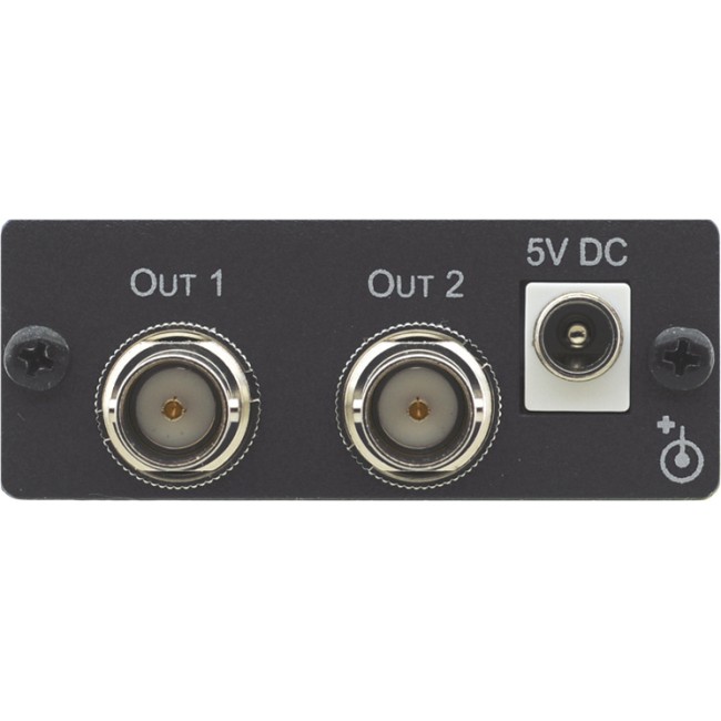 Усилитель-распределитель 1:2 HD-SDI 12G; поддержка 4K60 4:2:2 30 бит/пиксель [10-80440090] Kramer VM-2UX