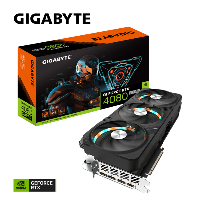 Видеокарта GIGABYTE GV-N408SGAMING OC-16GD Видеокарта GIGABYTE GV-N408SGAMING OC-16GD