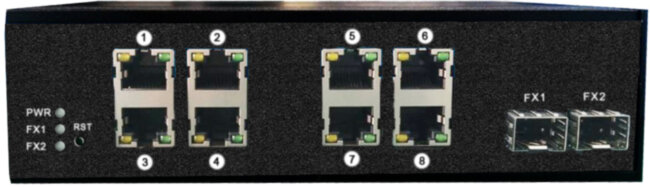 Коммутатор Коммутатор  OSNOVO SW-60802/IC