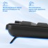Клавиатура Oklick K225W черный USB беспроводная Multimedia (1875232) Oklick 1875232