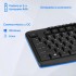 Клавиатура Oklick K225W черный USB беспроводная Multimedia (1875232) Oklick 1875232