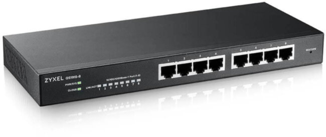 Коммутатор Коммутатор ZyXEL GS1915-8-EU0101F Коммутатор Коммутатор ZyXEL GS1915-8-EU0101F