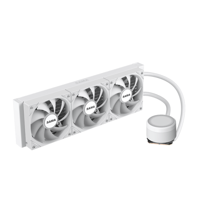 Водяное охлаждение для процессора SAMA L60 White L60-WHWAYXO3-G Водяное охлаждение для процессора SAMA L60 White L60-WHWAYXO3-G