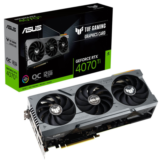 Видеокарта ASUS TUF-RTX4070TI-O12G-GAMING Видеокарта ASUS TUF-RTX4070TI-O12G-GAMING