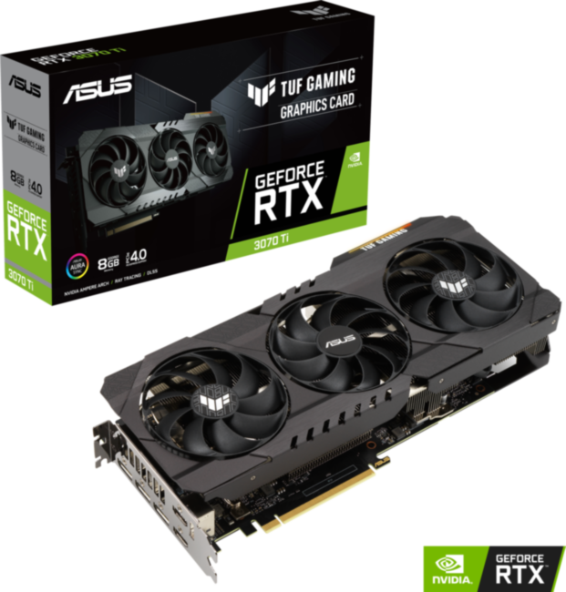 Видеокарта ASUS TUF-RTX3070TI-8G-GAMING Видеокарта ASUS TUF-RTX3070TI-8G-GAMING