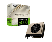 Видеокарта MSI GeForce RTX 5060 8G INSPIRE ITX OC Видеокарта MSI GeForce RTX 5060 8G INSPIRE ITX OC