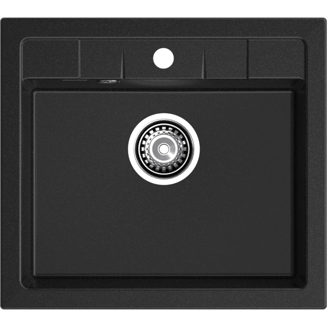 Кухонная мойка GRANFEST GranFest QUADRO Q-561 black Кухонная мойка GRANFEST GranFest QUADRO Q-561 black