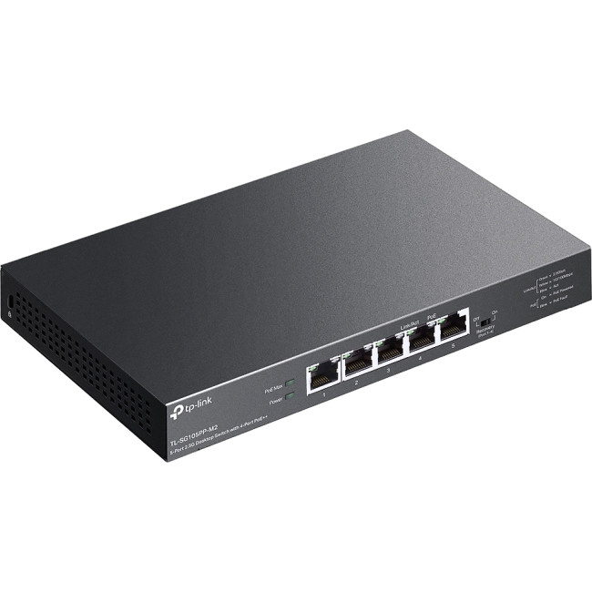 Коммутатор TP-Link TL-SG105PP-M2 Коммутатор TP-Link TL-SG105PP-M2