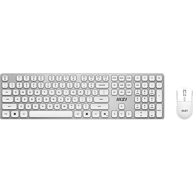 Комплект (клавиатура + мышь) MSI FORGE K210 W COMBO WHITE RU Комплект (клавиатура + мышь) MSI FORGE K210 W COMBO WHITE RU