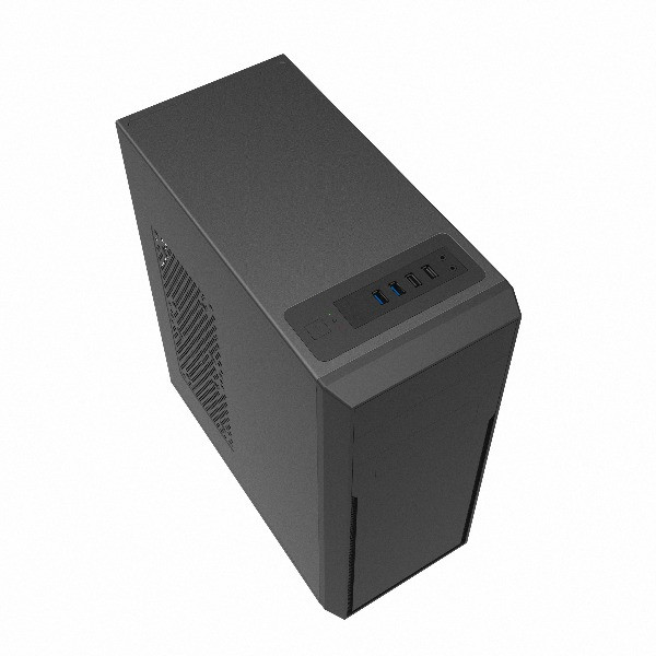 Корпус c блоком питания 600 Ватт Foxline FL-302-FZ600R-U32 Корпус c блоком питания 600 Ватт Foxline FL-302-FZ600R-U32