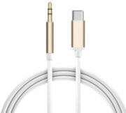 Кабель аудио TypeC - AUX jack 3,5mm, ультрагибкий, белый, золотой, GCR-52325 Greenconnect USB 3.2 Type-C (m) - mini jack 3.5 mm (m) Кабель аудио TypeC - AUX jack 3,5mm, ультрагибкий, белый, золотой, GCR-52325 Greenconnect USB 3.2 Type-C (m) - mini jack 3.5 mm (m)