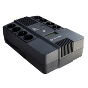 ИБП Ермак Линейно-интерактивный 800 ВА/480 Вт, 8xSchuko,  ЖК, 2хUSB, ШхГхВ 202х293х93мм., вес 4.9кг. ЕРМАК СБП ЕРМАК 220-220.0.8-32-ВН