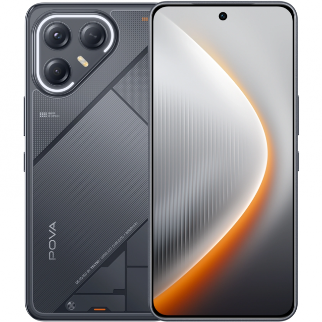 Смартфон Tecno Pova 7 Ultra 5G (LJ9 256+8 GEEK BLACK) Смартфон Tecno Pova 7 Ultra 5G (LJ9 256+8 GEEK BLACK)
