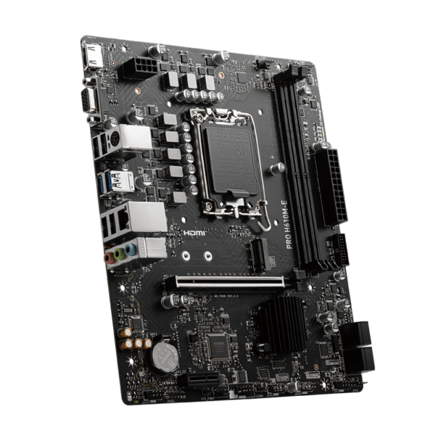 Материнская плата MSI PRO H610M-E Материнская плата MSI PRO H610M-E
