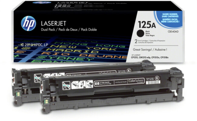 Тонер-картридж набор из 2 шт HP CE320AD