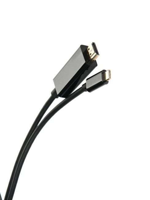 Кабель-адаптер USB 3.1 Type-Cm --> HDMI A(m) 3840x2160@30Hz, 1.8m VCOM <CU423C> Telecom USB 3.1 Type-CM --> HDMI A(m)