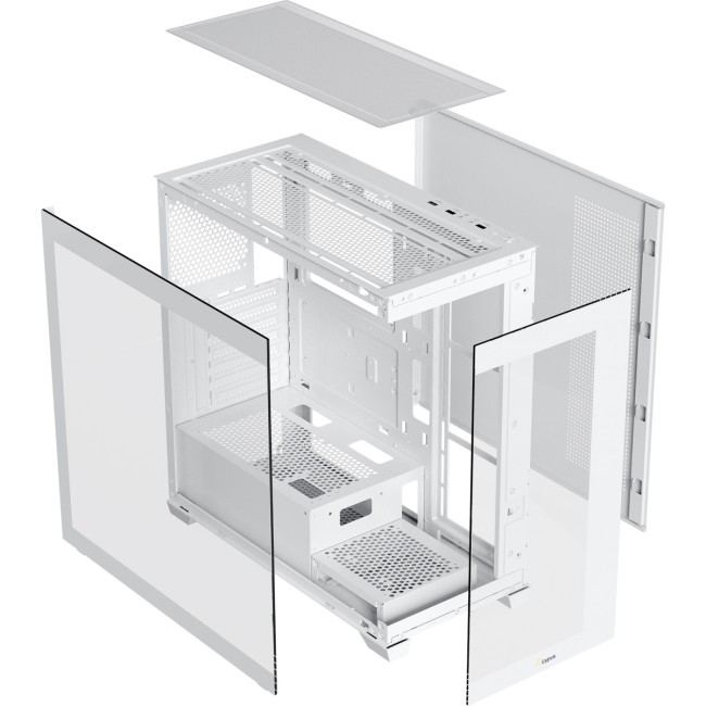 Корпус ПК без блока питания Ocypus Gamma-C72-WHD400XX-GL Корпус ПК без блока питания Ocypus Gamma-C72-WHD400XX-GL