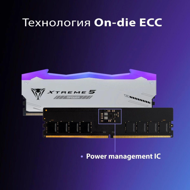 Память DDR5 2x24GB 6400MHz Patriot PVXR548G64C32KM Память DDR5 2x24GB 6400MHz Patriot PVXR548G64C32KM