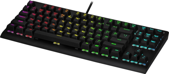Redragon Механическая клавиатура Dark Avenger 2 RU,RGB подсветка,компактная Defender 70770