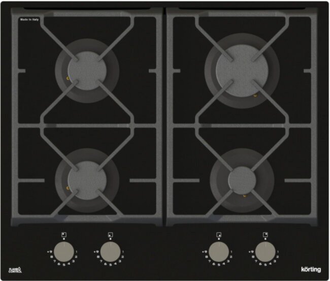 Встраиваемая газовая панель Korting Korting HGG 6985 CN FLC