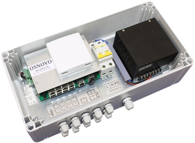 Коммутатор OSNOVO SW-60812/W