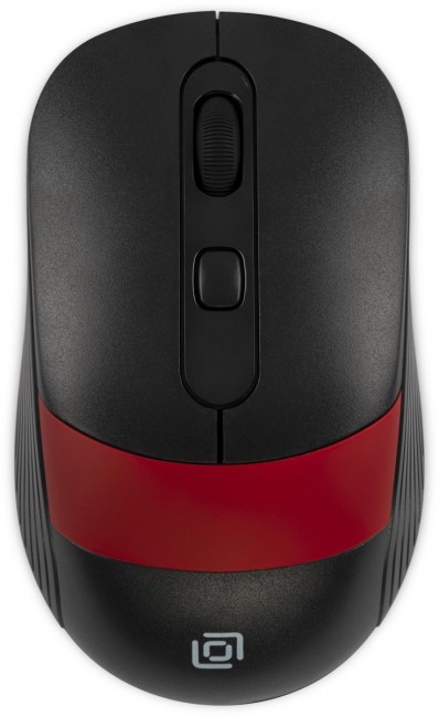 Мышь Oklick 310MW черный/красный оптическая 3200dpi беспров. USB для ноутбука 4but (1869093) Oklick 1869093 Мышь Oklick 310MW черный/красный оптическая 3200dpi беспров. USB для ноутбука 4but (1869093) Oklick 1869093