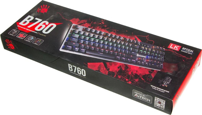 Клавиатура A4Tech B760 GREY (BLACK SWITCH) Клавиатура A4Tech B760 GREY (BLACK SWITCH)
