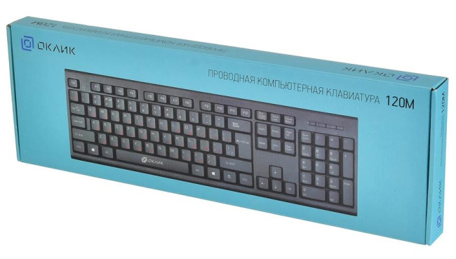 Клавиатура Oklick 120M черный USB (1083044) Oklick 1083044 Клавиатура Oklick 120M черный USB (1083044) Oklick 1083044