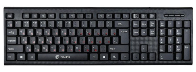 Клавиатура Oklick 120M черный USB (1083044) Oklick 1083044 Клавиатура Oklick 120M черный USB (1083044) Oklick 1083044