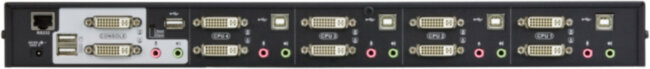 Переключатель, электрон., KVM+Audio+USB 2.0,  1 user USB+2xDVI =>  4 cpu USB+8xDVI, со шнурами USB/DVI Dual Link 4х1.8м.+DVI Dual Link 4х1.8м., 2560x1600, настол., исп.спец.шнуры, без OSD, некаскад, ATEN CS1644A Переключатель, электрон., KVM+Audio+USB 2.0,  1 user USB+2xDVI =>  4 cpu USB+8xDVI, со шнурами USB/DVI Dual Link 4х1.8м.+DVI Dual Link 4х1.8м., 2560x1600, настол., исп.спец.шнуры, без OSD, некаскад, ATEN CS1644A