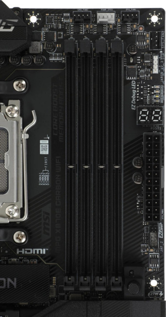 Материнская плата MSI MPG X870E CARBON WIFI Материнская плата MSI MPG X870E CARBON WIFI