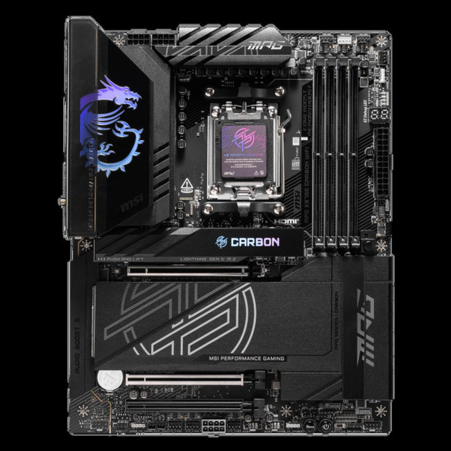 Материнская плата MSI MPG X870E CARBON WIFI Материнская плата MSI MPG X870E CARBON WIFI