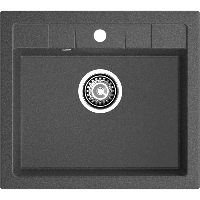 Кухонная мойка GRANFEST GranFest QUADRO Q-561 graphite Кухонная мойка GRANFEST GranFest QUADRO Q-561 graphite