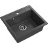 Кухонная мойка GRANFEST GranFest QUADRO Q-561 graphite Кухонная мойка GRANFEST GranFest QUADRO Q-561 graphite