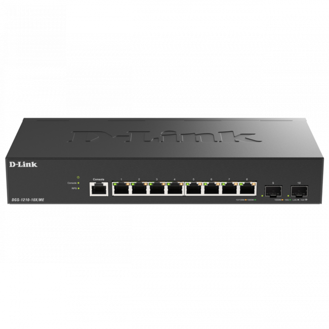 Коммутатор D-Link DGS-1210-10X/ME/C1A Коммутатор D-Link DGS-1210-10X/ME/C1A