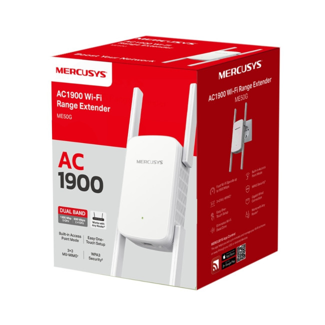 Усилитель Wi-Fi Mercusys ME50G Усилитель Wi-Fi Mercusys ME50G