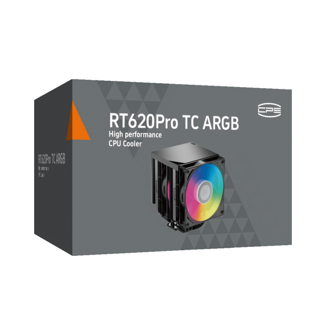 Кулер для процессора PCCooler RT620Pro TC ARGB BK Black