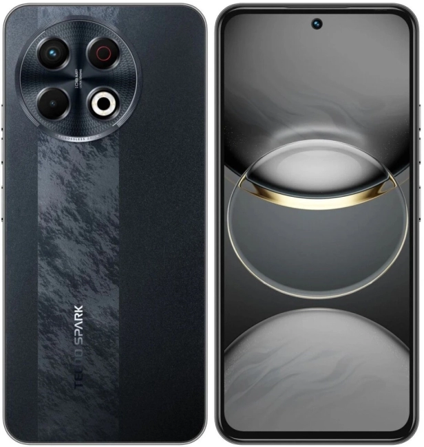 Смартфон TECNO KL7 256+8 OBSIDIAN EDGE