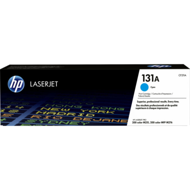 Тонер-картридж HP 131A Cyan LaserJet Pro Print Cartridge (CF211A)