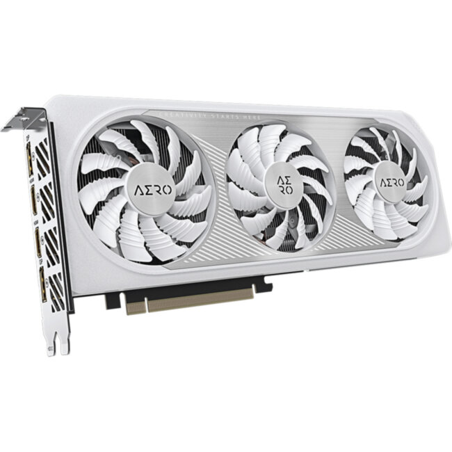 Видеокарта Gigabyte GV-N4060AERO OC-8GD Видеокарта Gigabyte GV-N4060AERO OC-8GD