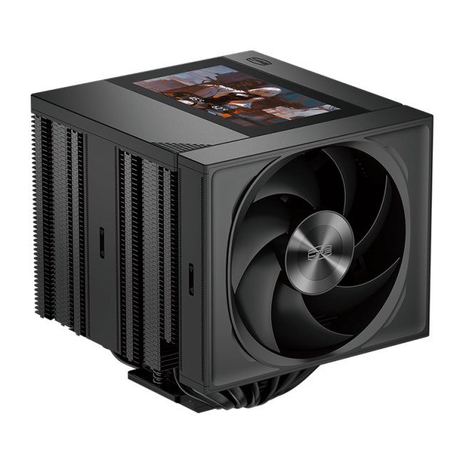 Кулер для процессора PCCooler CPU Cooler RZ820 Display BK BLACK Кулер для процессора PCCooler CPU Cooler RZ820 Display BK BLACK