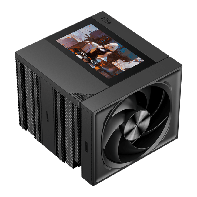 Кулер для процессора PCCooler CPU Cooler RZ820 Display BK BLACK Кулер для процессора PCCooler CPU Cooler RZ820 Display BK BLACK