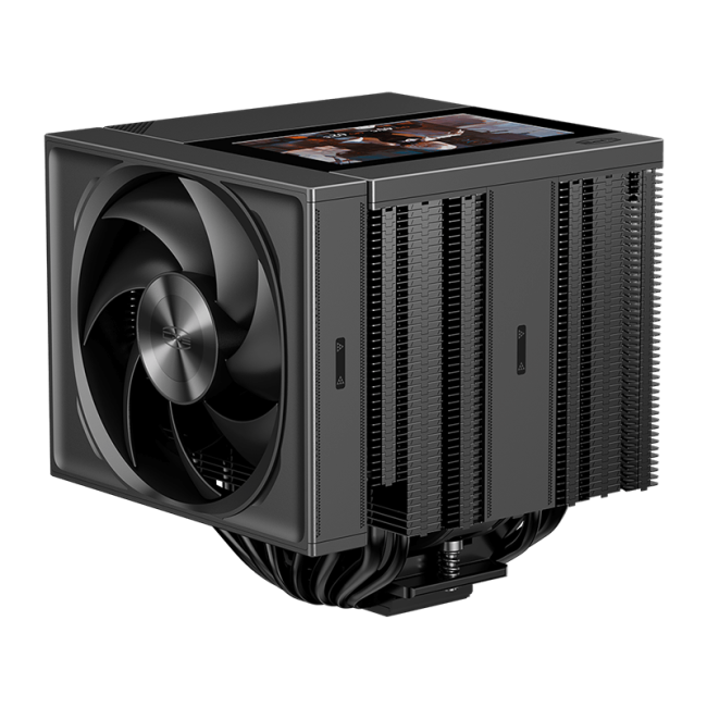 Кулер для процессора PCCooler CPU Cooler RZ820 Display BK BLACK Кулер для процессора PCCooler CPU Cooler RZ820 Display BK BLACK