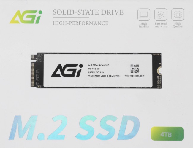 Накопитель SSD AGI TECHNOLOGY CO., LTD AGI4T0GIMAI298
