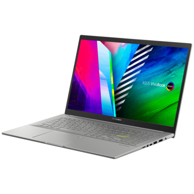 Ноутбук ASUS K513EA-L12044W +mouse 15.6"(1920x1080 OLED)/Intel Core i5 1135G7(2.4Ghz)/8192Mb/512PCISSDGb/noDVD/Int:Intel Iris Xe Graphics/Cam/BT/WiFi/war 1y/1.8kg/Transparent Silver/W11 Ноутбук ASUS K513EA-L12044W +mouse 15.6"(1920x1080 OLED)/Intel Core i5 1135G7(2.4Ghz)/8192Mb/512PCISSDGb/noDVD/Int:Intel Iris Xe Graphics/Cam/BT/WiFi/war 1y/1.8kg/Transparent Silver/W11