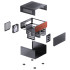Корпус без блока питания Jonsbo N4 black